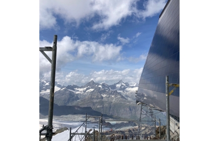 Besichtigung der atemberaubenden Hochgebirgsbaustelle am Klein Matterhorn